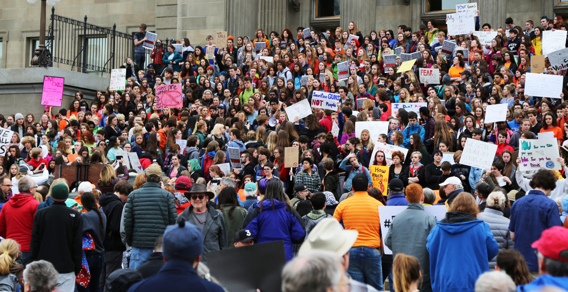 Students: 'This is what Democracy looks like!'